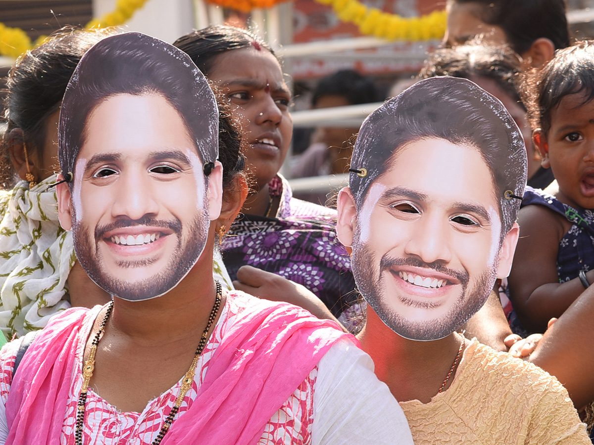 Naga Chaitanya And Tamanna Grand Entry In Guntur - Sakshi17