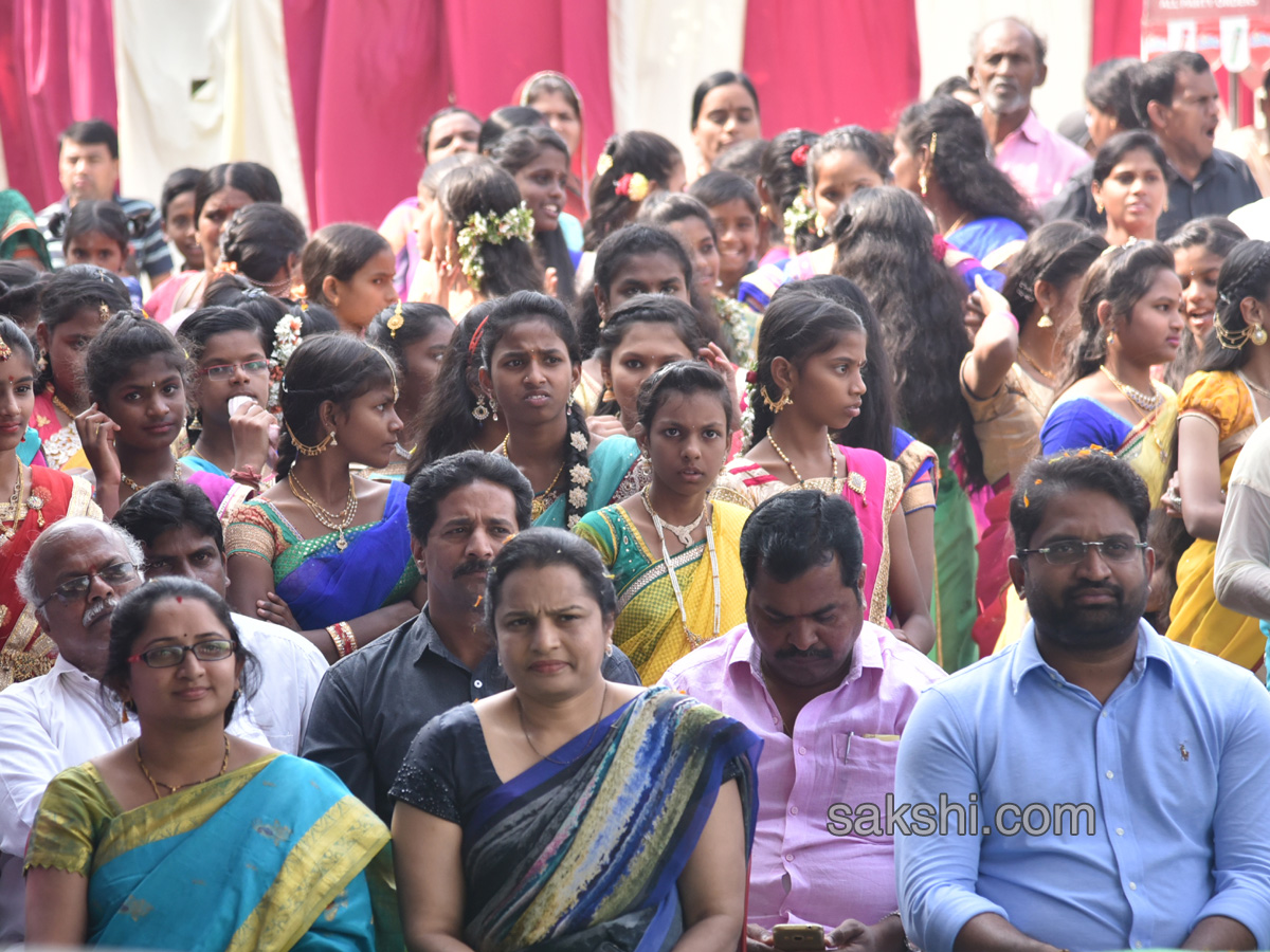 Sakshi Sankranthi Rangoli Competition at Netaji High School  - Sakshi16