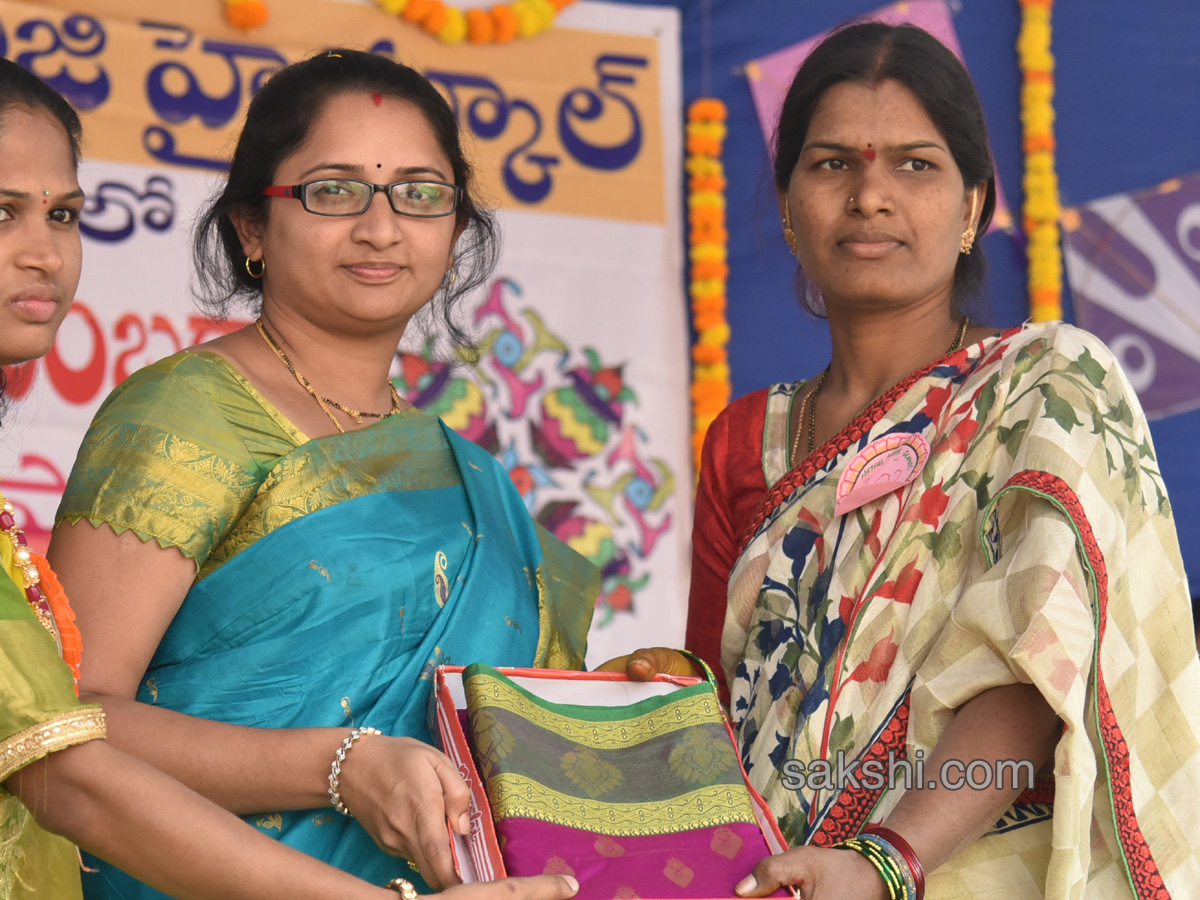 Sakshi Sankranthi Rangoli Competition at Netaji High School  - Sakshi18