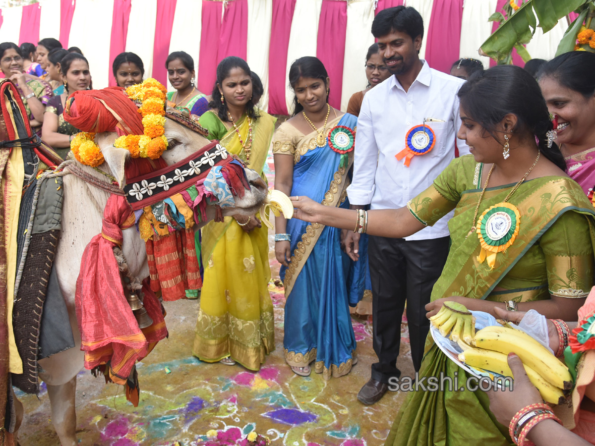 Sakshi Sankranthi Rangoli Competition at Netaji High School  - Sakshi8