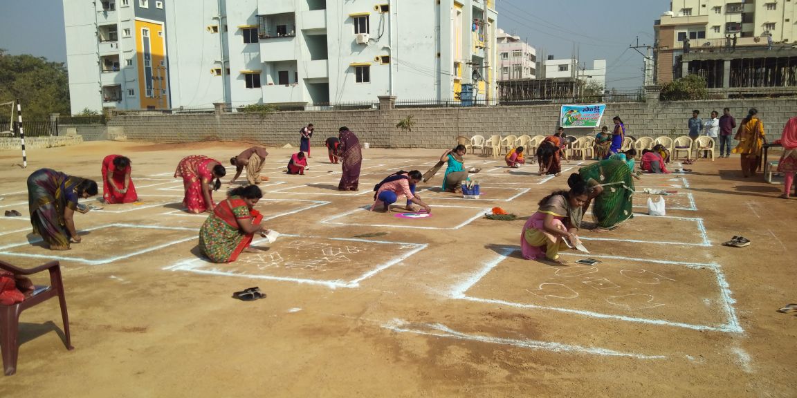 sankranthi muggulu competition - Sakshi11