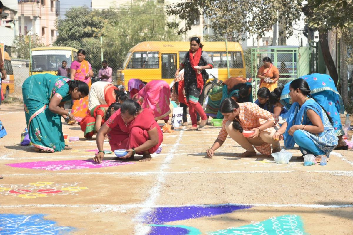 sankranthi muggulu competition - Sakshi9