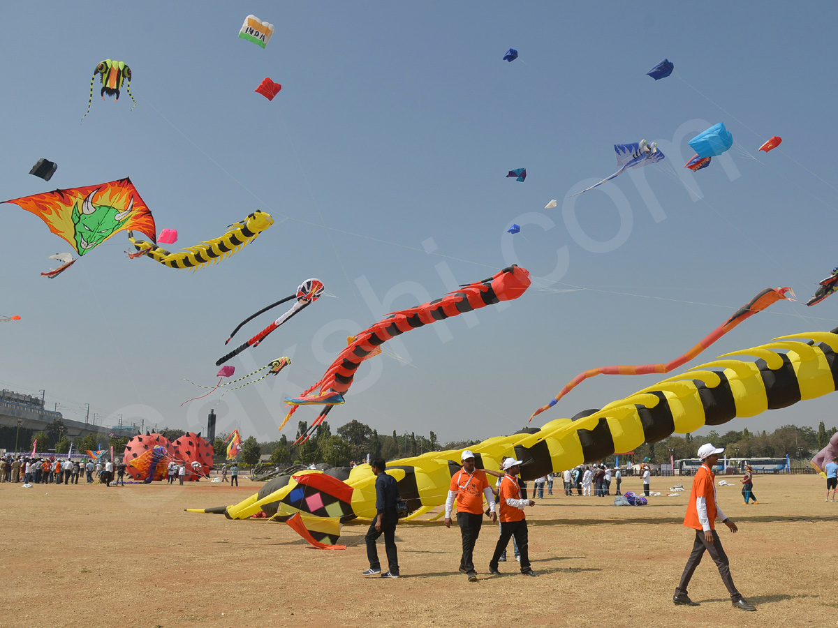 International Kite Festival 2018 at Parade Grounds - Sakshi1