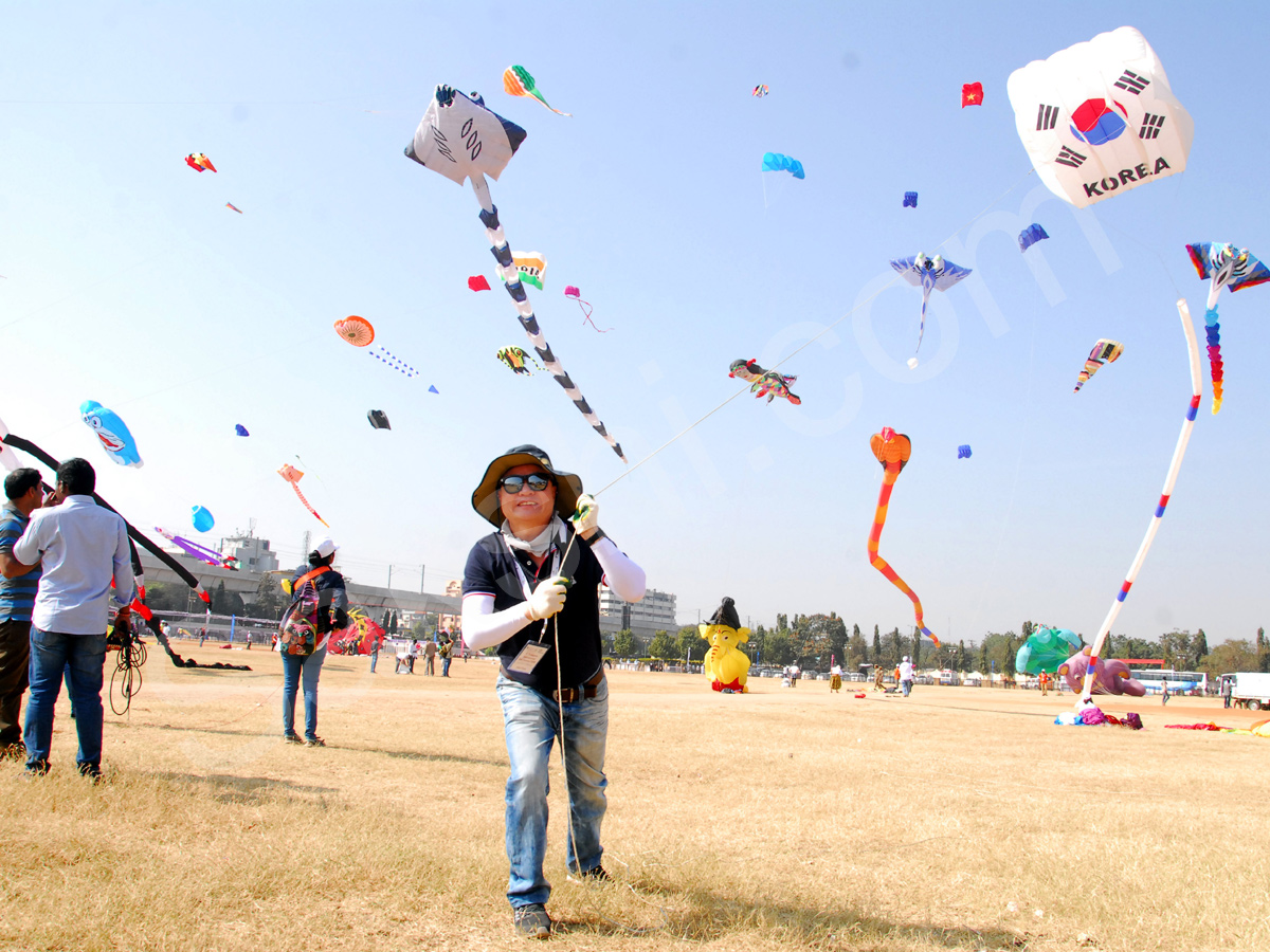 International Kite Festival 2018 at Parade Grounds - Sakshi15