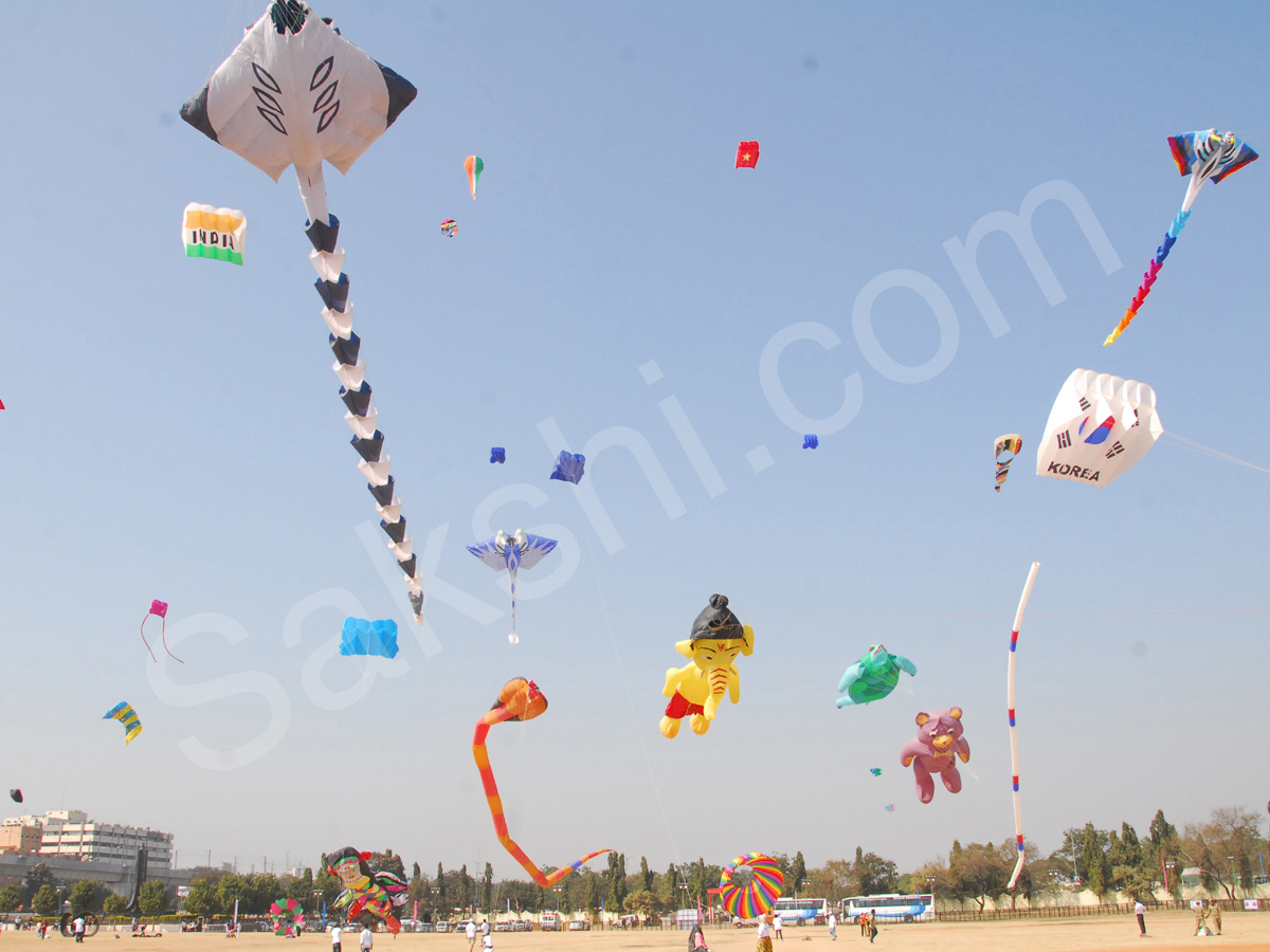 International Kite Festival 2018 at Parade Grounds - Sakshi16