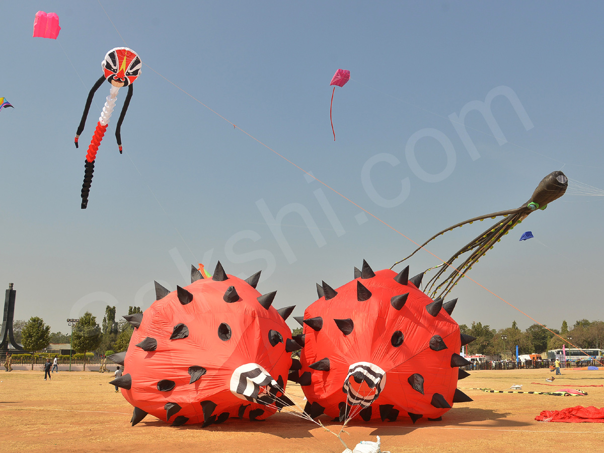 International Kite Festival 2018 at Parade Grounds - Sakshi3