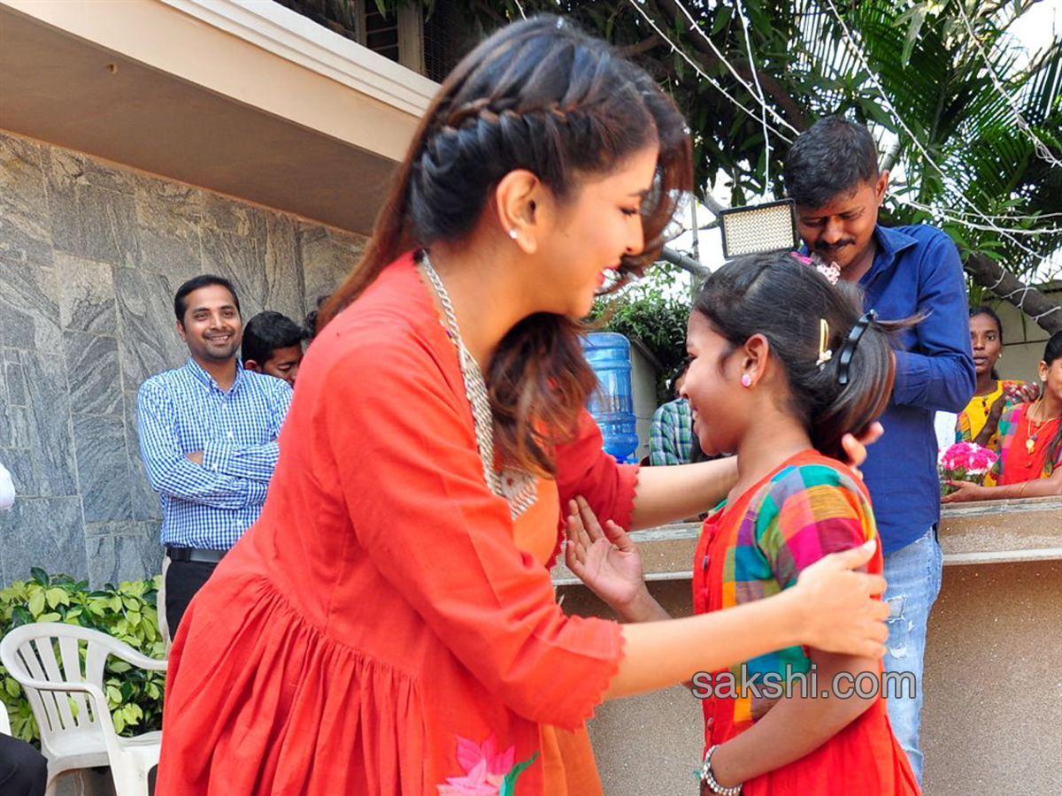 Lakshmi Manchu Sankranthi Celebrations with Govt School Students - Sakshi2