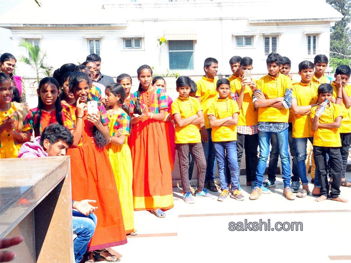 Lakshmi Manchu Sankranthi Celebrations with Govt School Students - Sakshi10