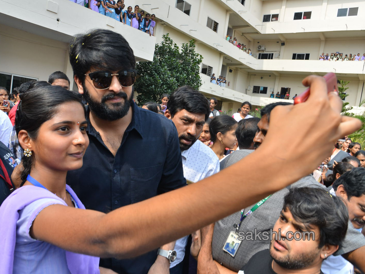 Chalo Movie Promotional Tour at KIET College in Kakinada - Sakshi1