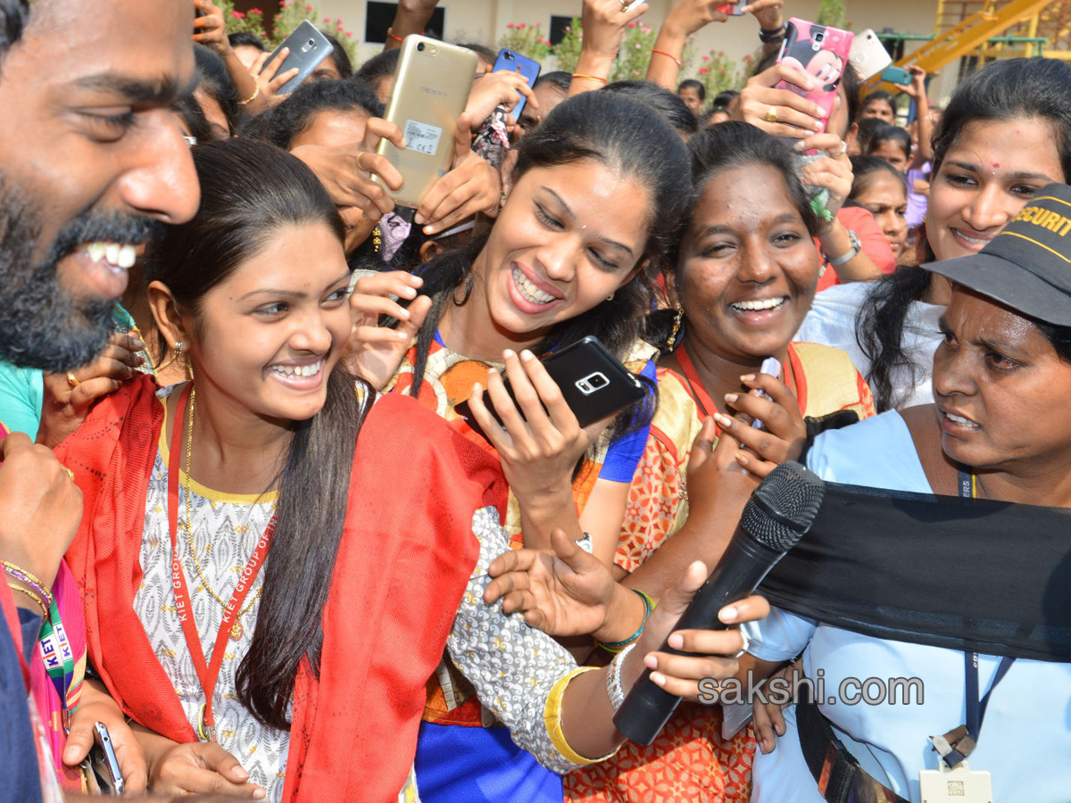 Chalo Movie Promotional Tour at KIET College in Kakinada - Sakshi15