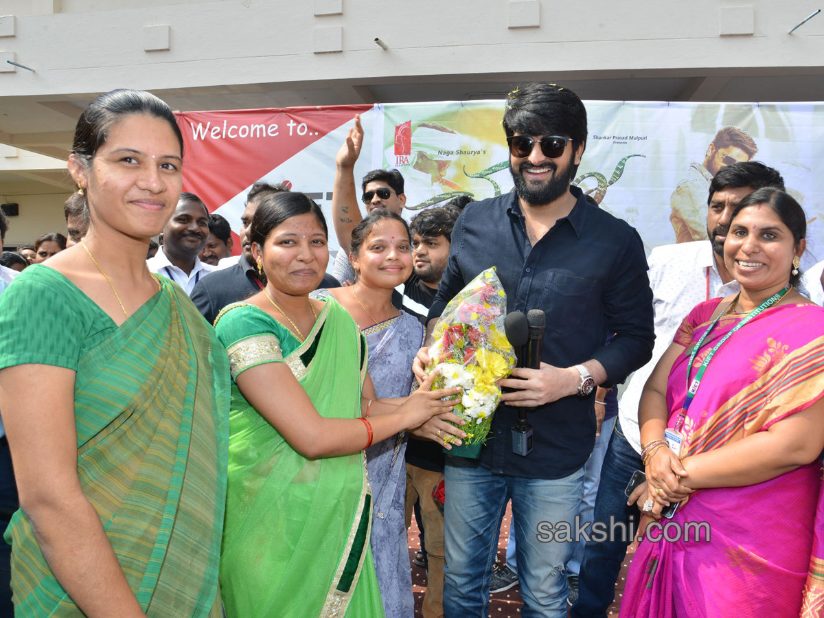 Chalo Movie Promotional Tour at KIET College in Kakinada - Sakshi17