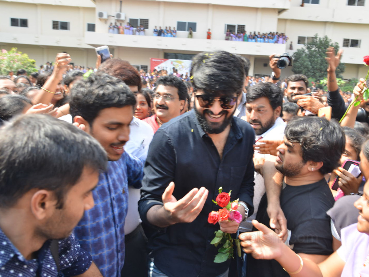 Chalo Movie Promotional Tour at KIET College in Kakinada - Sakshi5