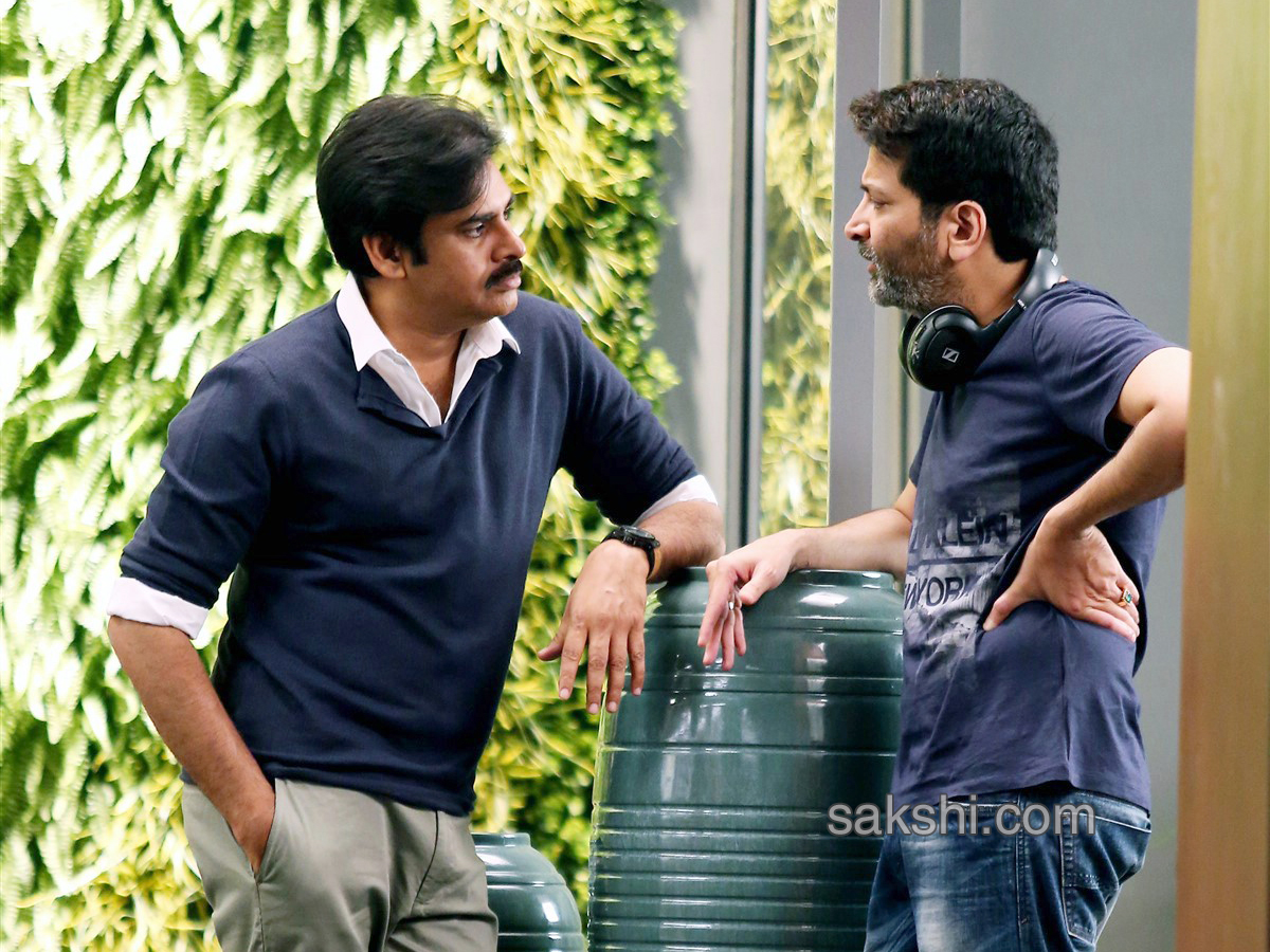 Agnyaathavaasi working stills - Sakshi1