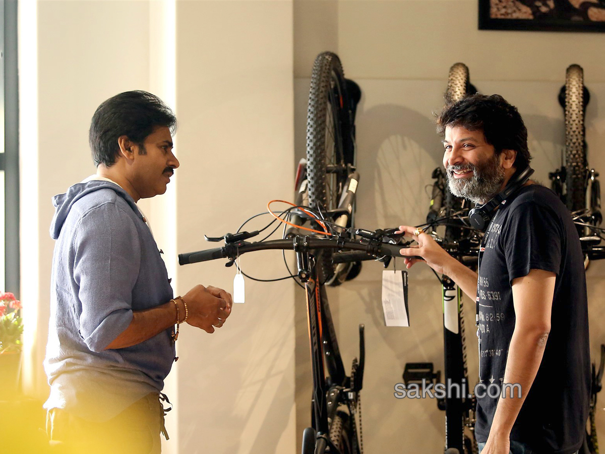 Agnyaathavaasi working stills - Sakshi9