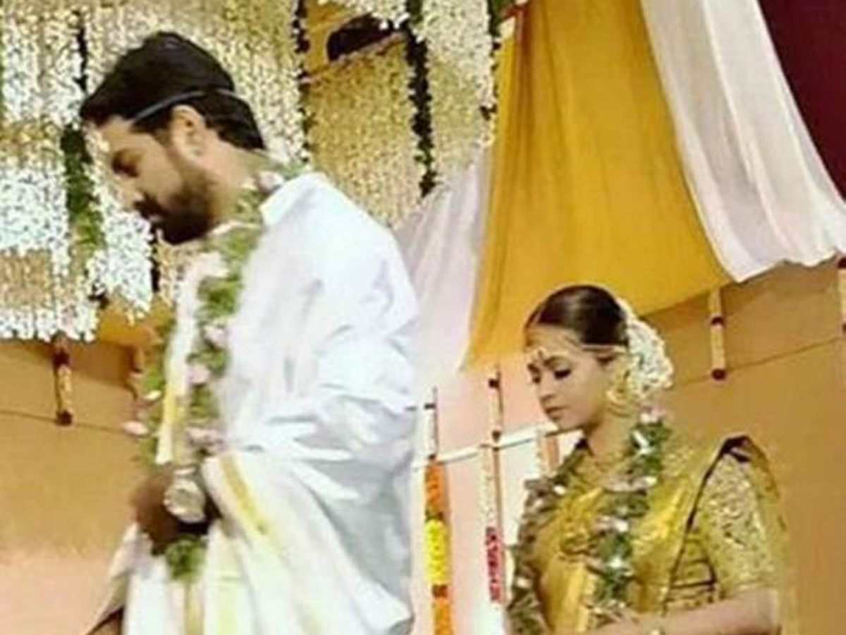 Malayalam actor Bhavana gets married to Kannada producer Naveen - Sakshi11