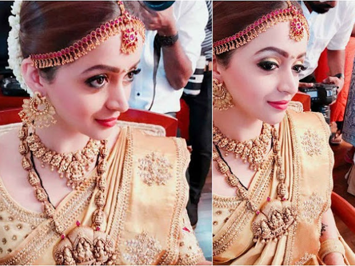 Malayalam actor Bhavana gets married to Kannada producer Naveen - Sakshi4