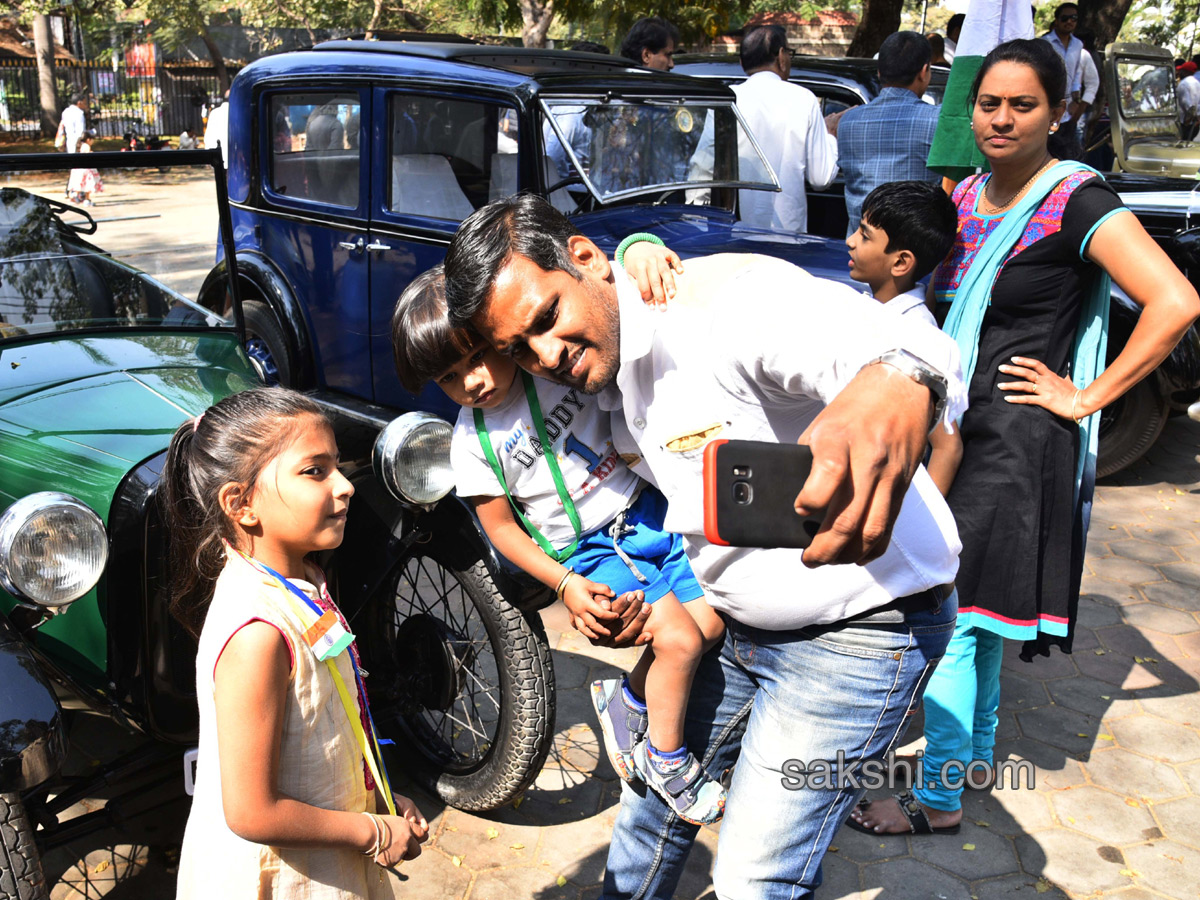 Vintage Car Exhibition at Lumbini Park - Sakshi11