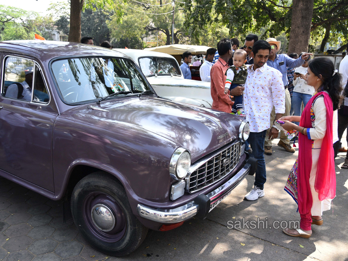 Vintage Car Exhibition at Lumbini Park - Sakshi15