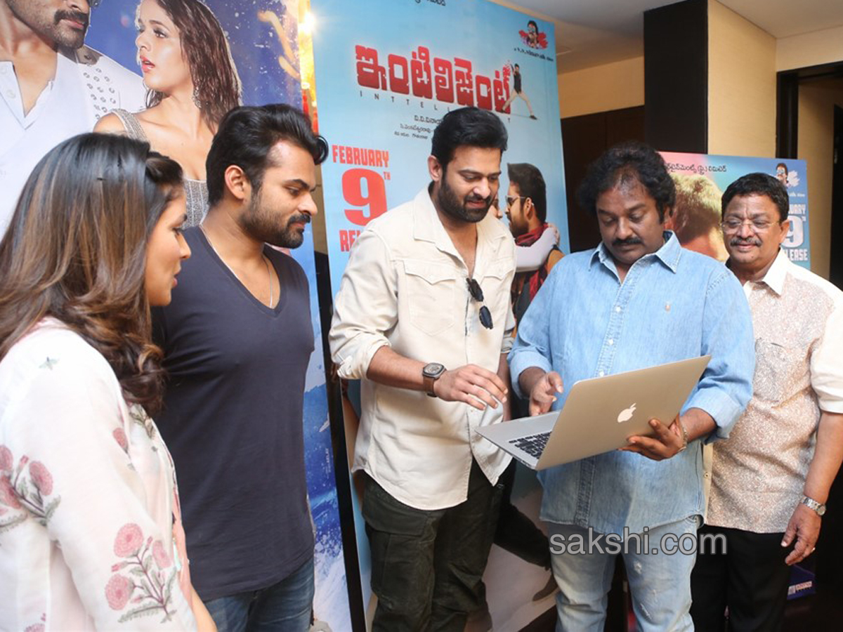 Prabhas Launched Intelligent Movie Song - Sakshi1