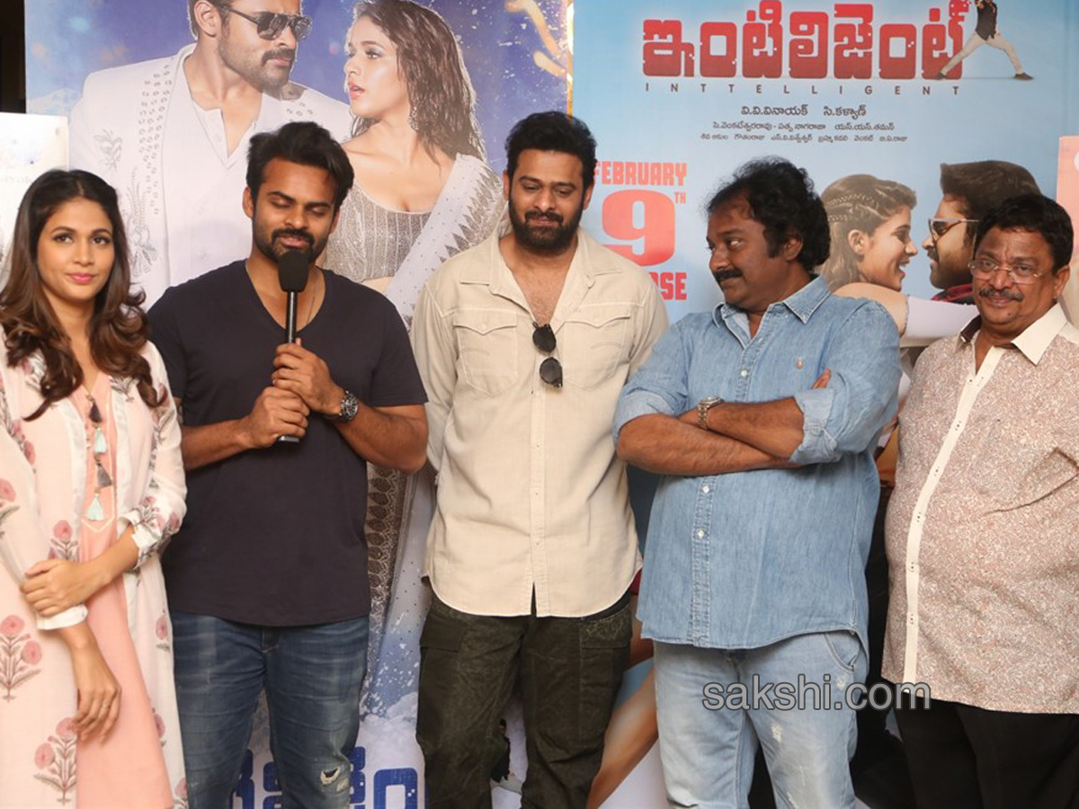 Prabhas Launched Intelligent Movie Song - Sakshi11