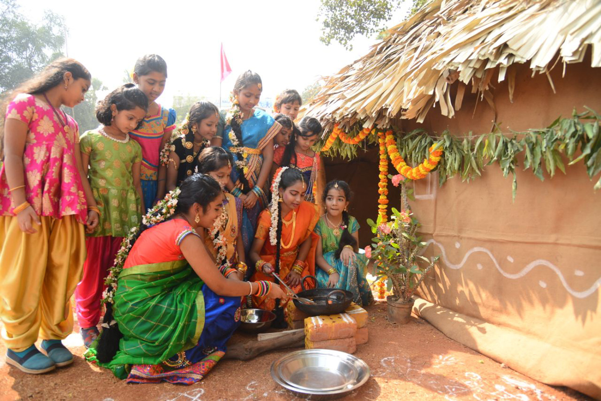 sankranti sambaralu in vijayawada - Sakshi1