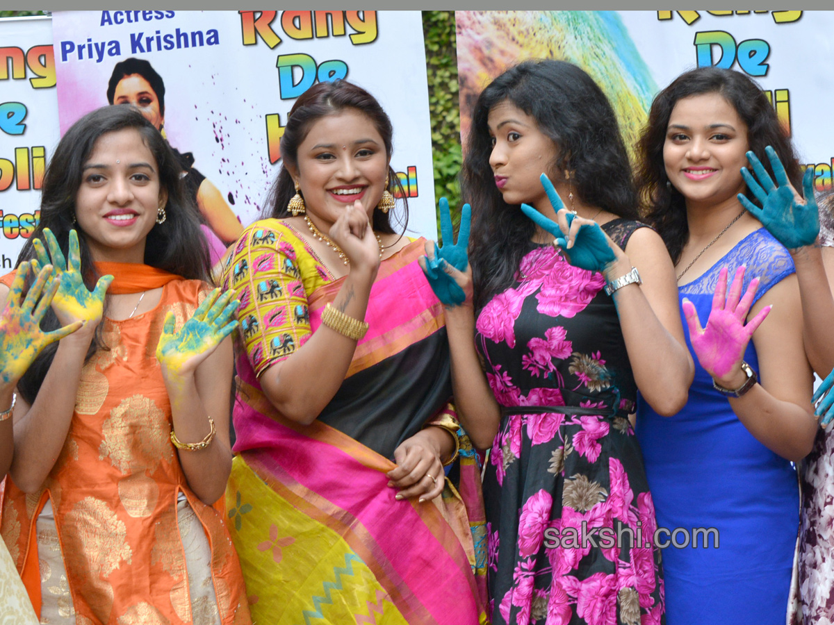 holi curtain raiser at park hotel somajiguda - Sakshi2