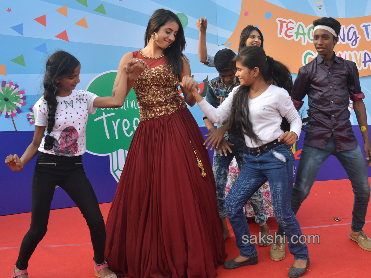 Teaching Tree Carnival in Actress Sanjana - Sakshi1