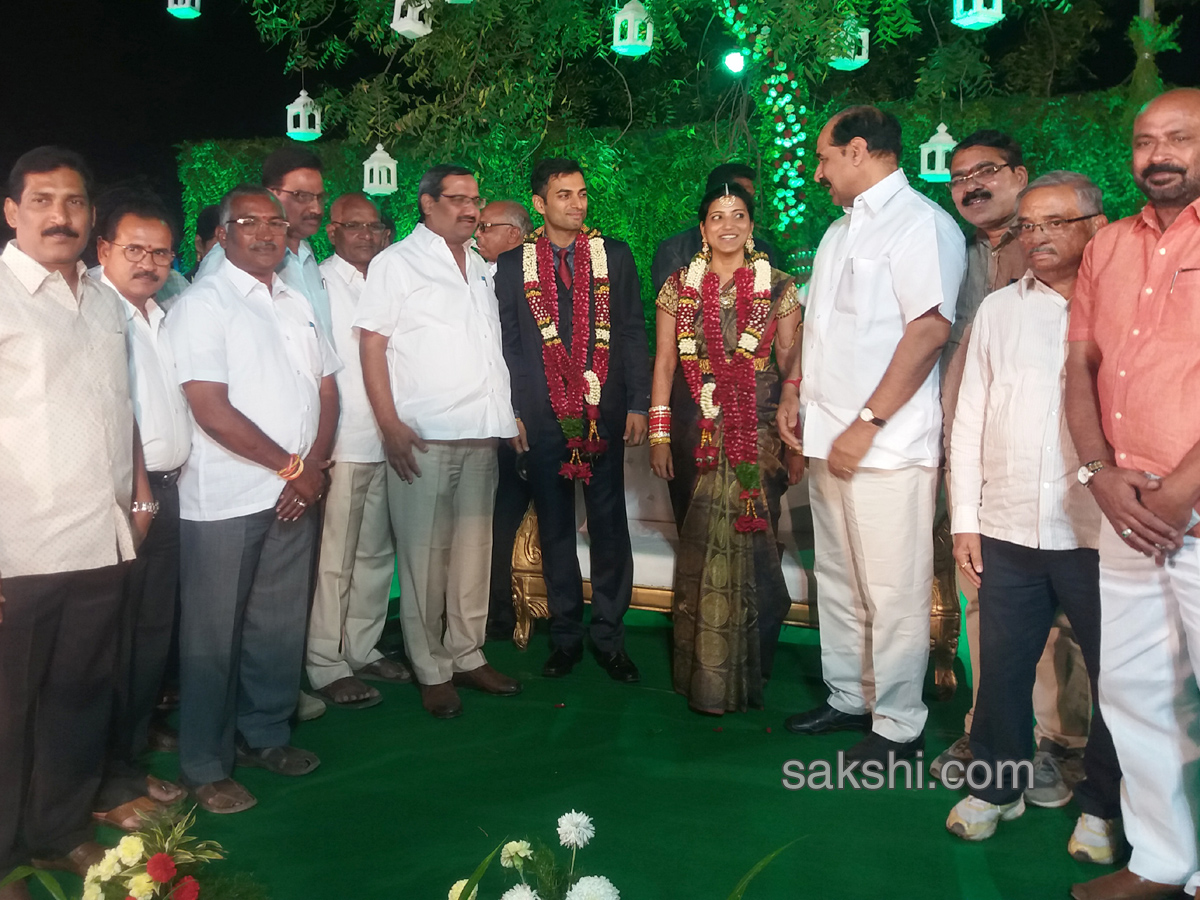 amrapalli weeding reception - Sakshi1