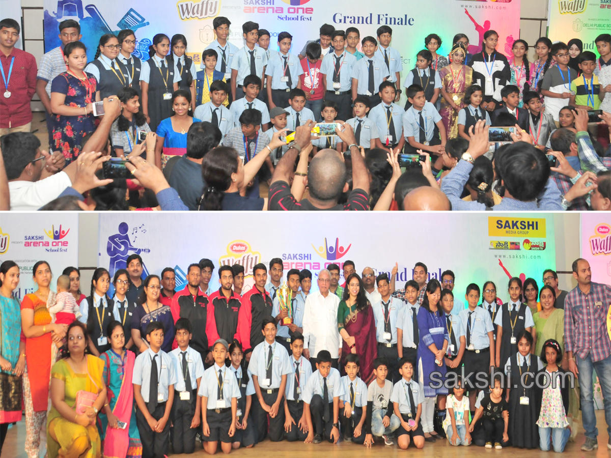 sakshi arena one school fest - Sakshi1