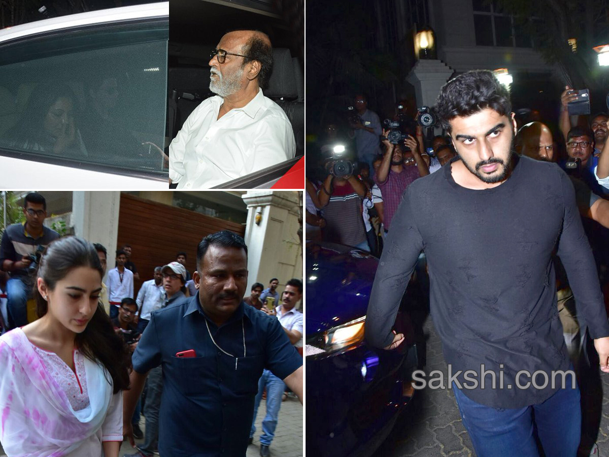 Bollywood celebrities offer condolences at Anil Kapoor’s residence - Sakshi12