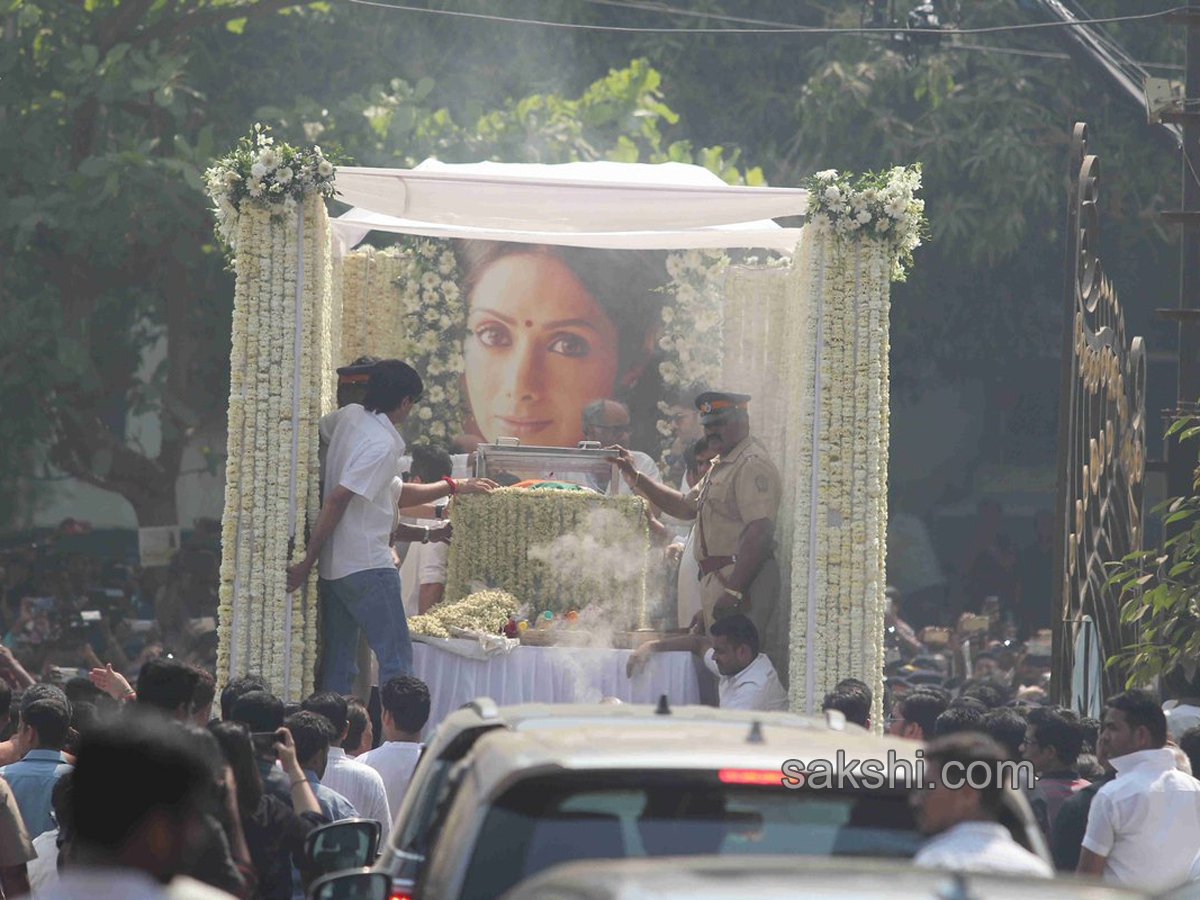 Sridevi Final Journey Photos - Sakshi12