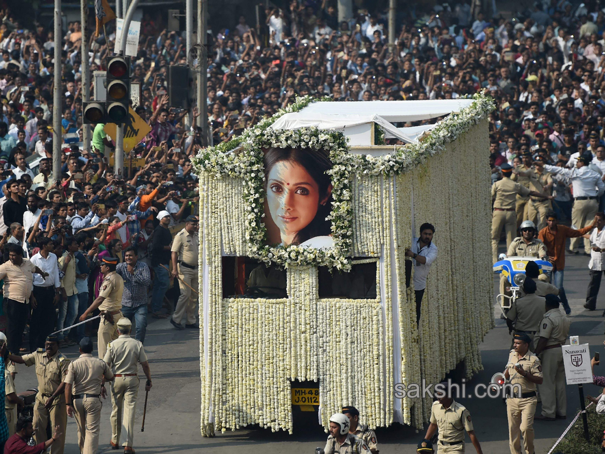 Sridevi Final Journey Photos - Sakshi16