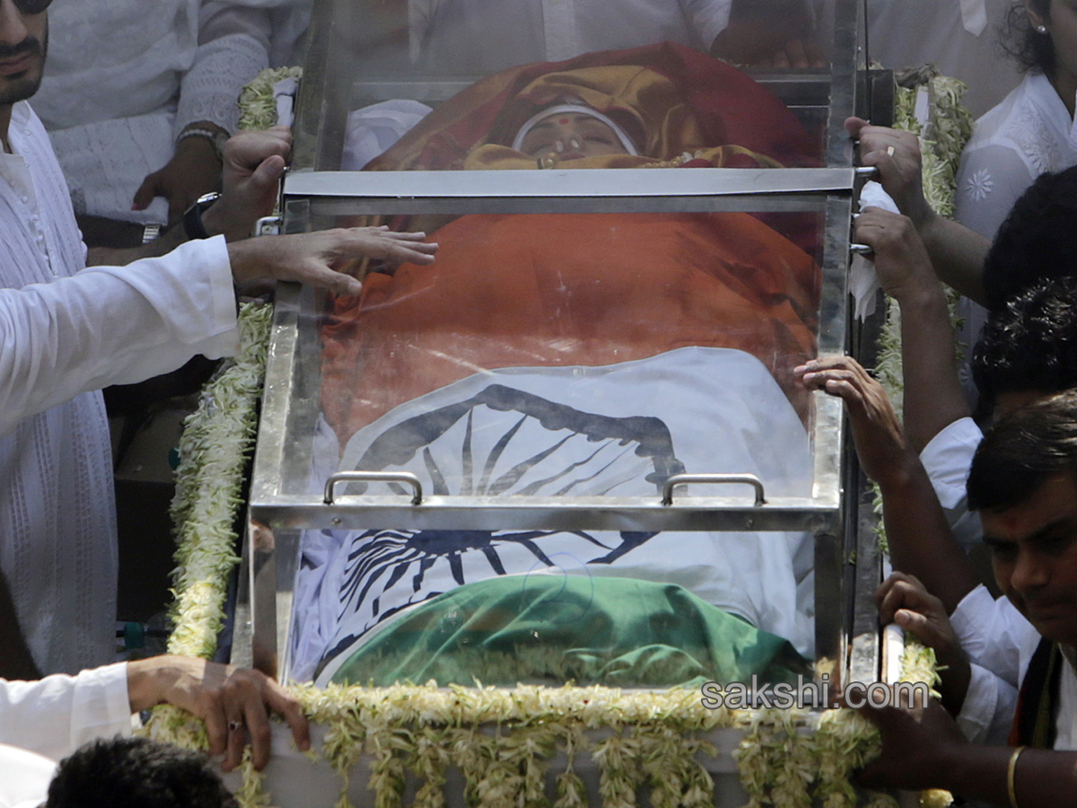 Sridevi Final Journey Photos - Sakshi20