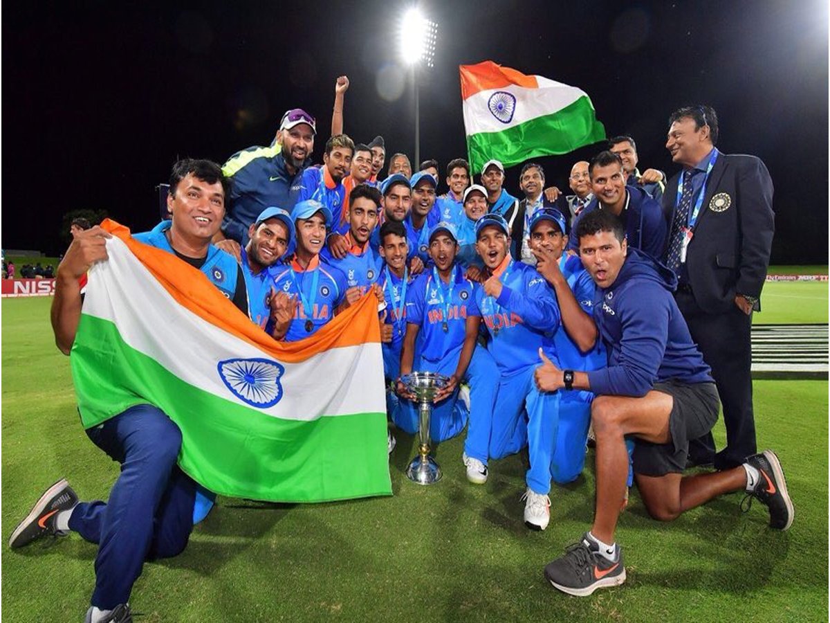 India Under-19 beat Australia Under-19 by 8 wickets - Sakshi1