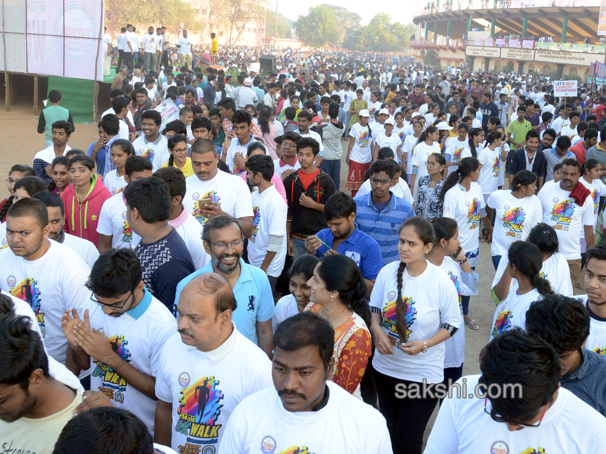 Hero Nikhil And hebah patel Participates In Tana 5k Walk At vijayawada - Sakshi7