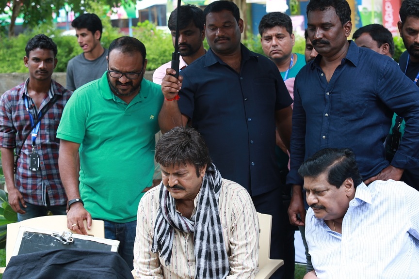 Gayatri Movie Working Stills - Sakshi3