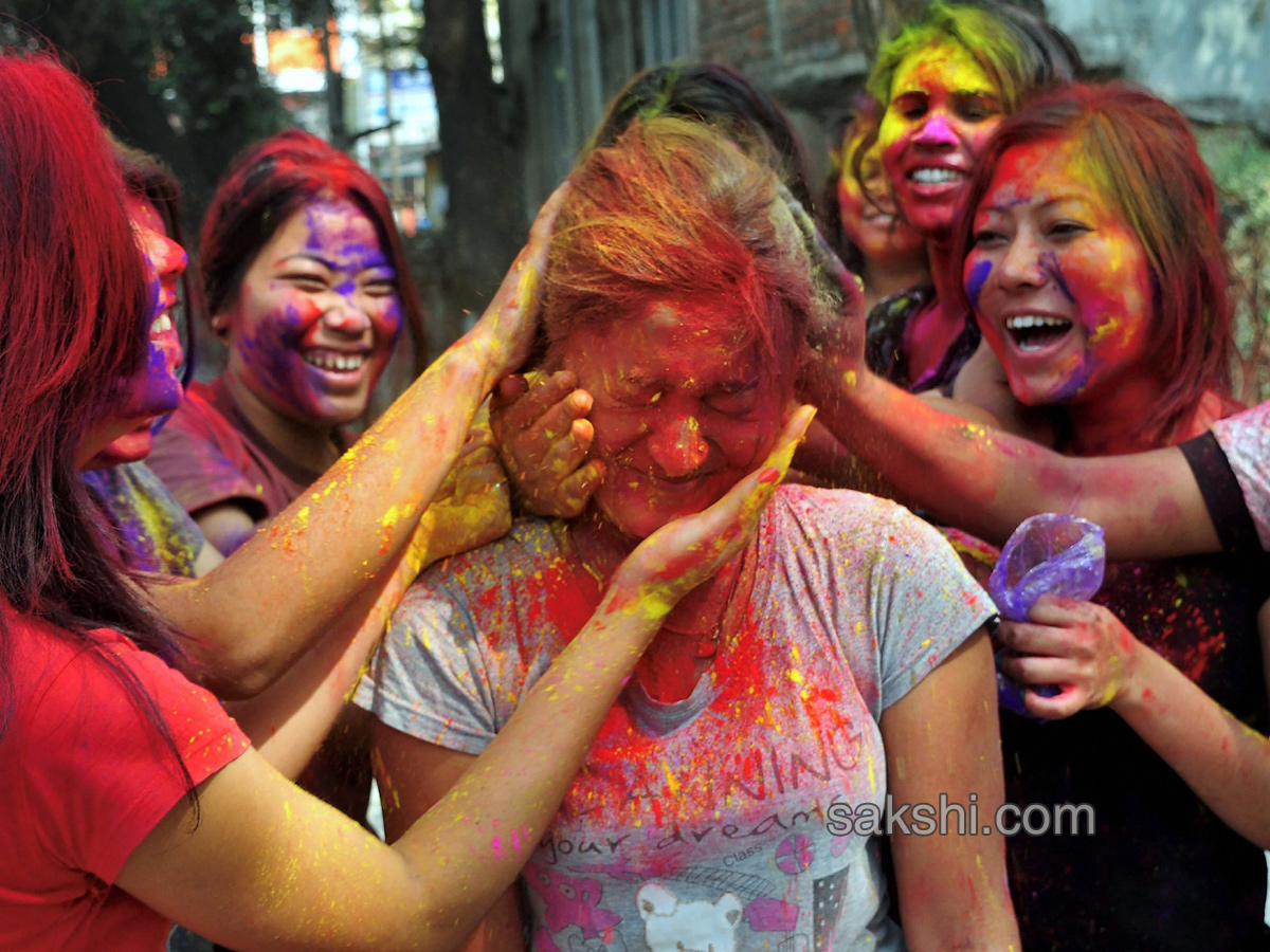 Holi Celebrations in India - Sakshi1