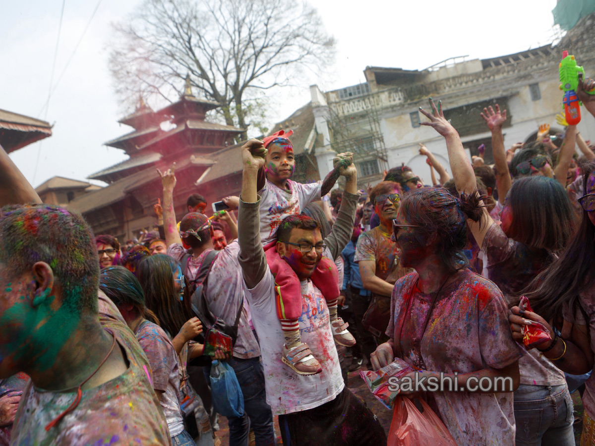 Holi Celebrations in India - Sakshi10