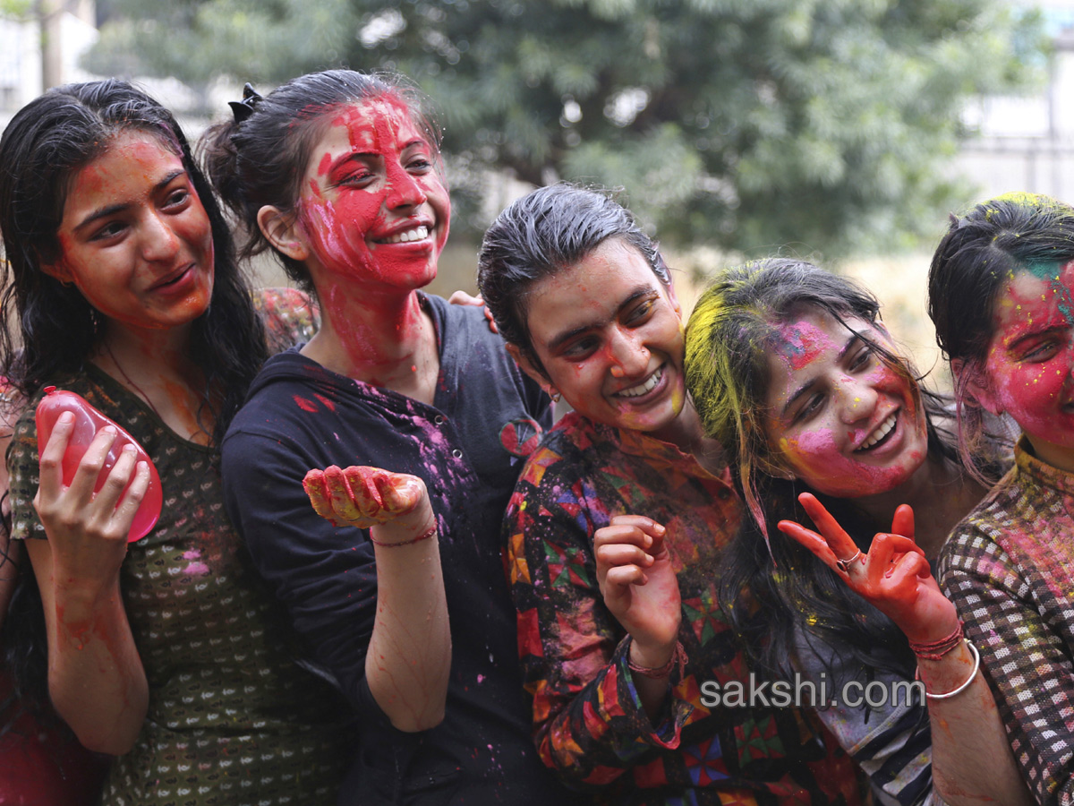 Holi Celebrations in India - Sakshi11