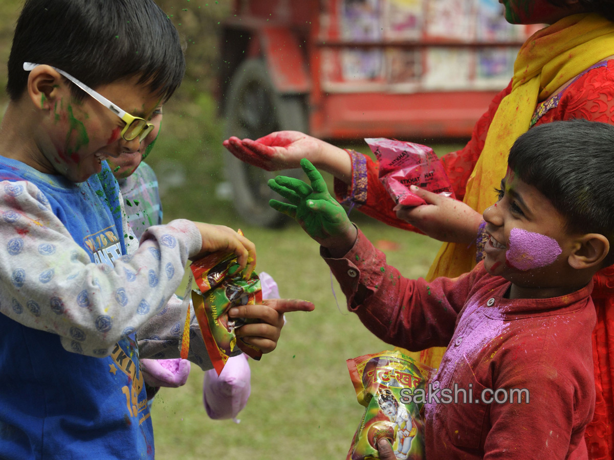 Holi Celebrations in India - Sakshi12