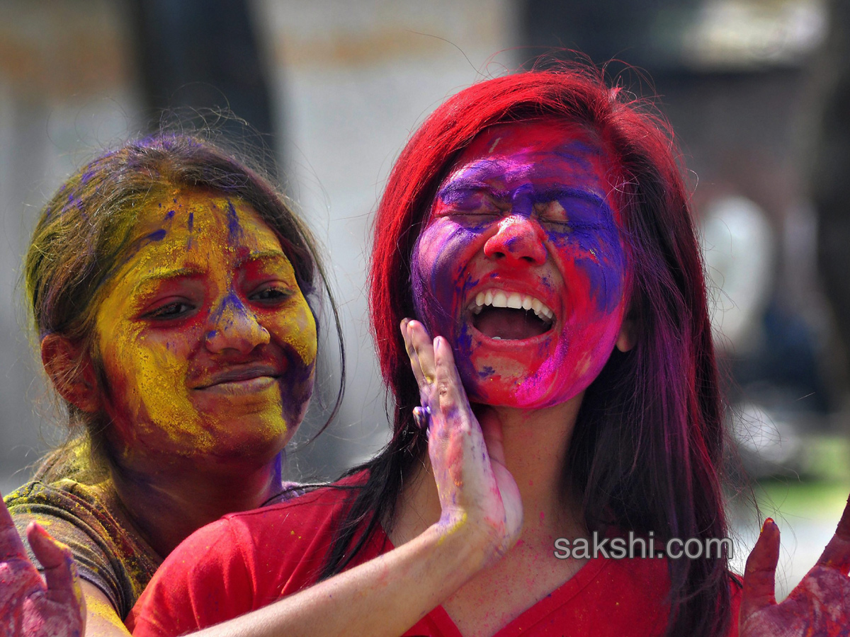 Holi Celebrations in India - Sakshi8