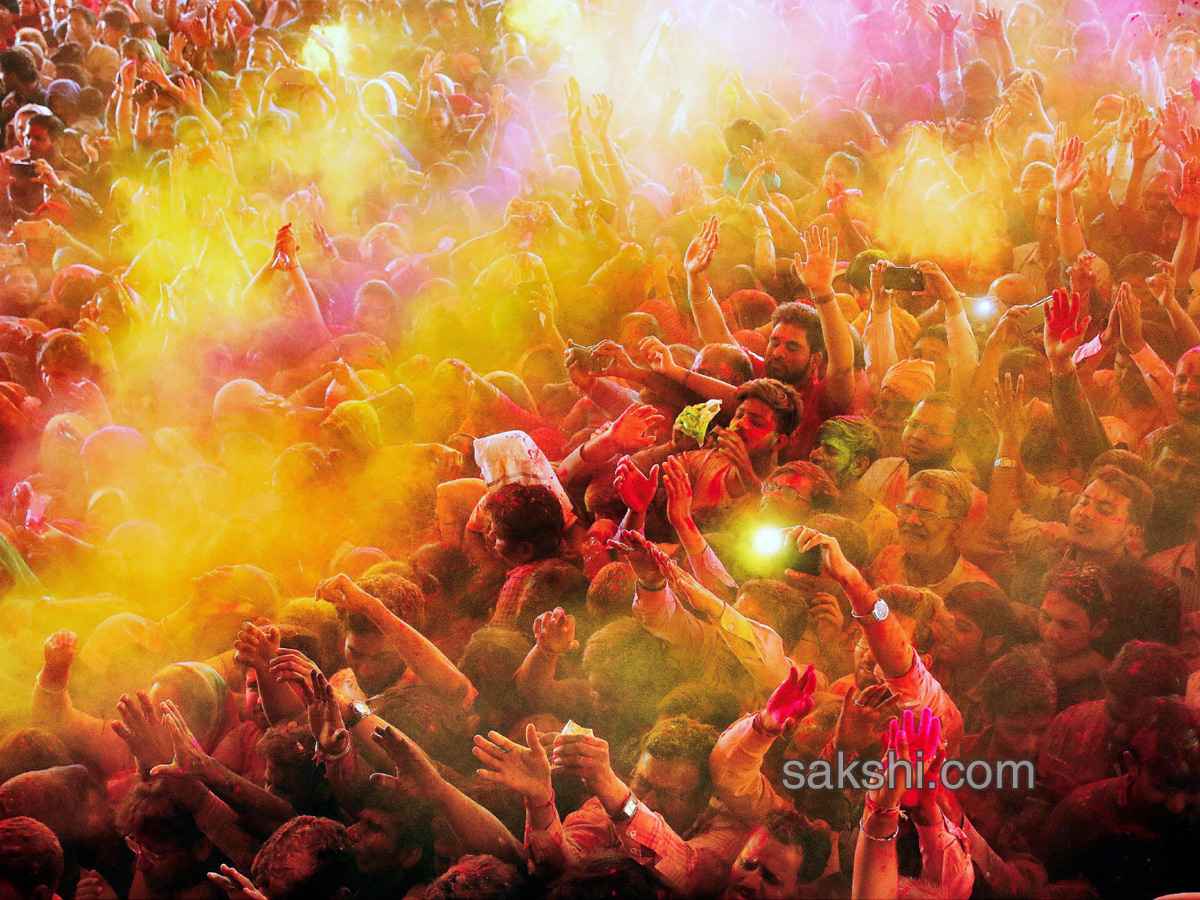 Holi Celebrations in India - Sakshi9