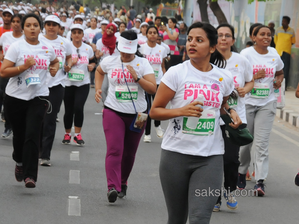 Pinkathon Run at Peoples Plaza  - Sakshi1