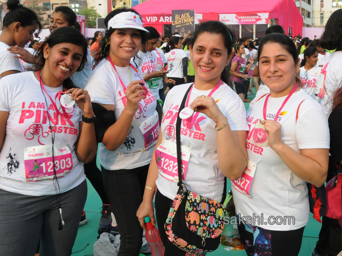 Pinkathon Run at Peoples Plaza  - Sakshi12