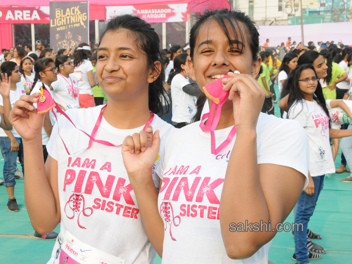 Pinkathon Run at Peoples Plaza  - Sakshi13