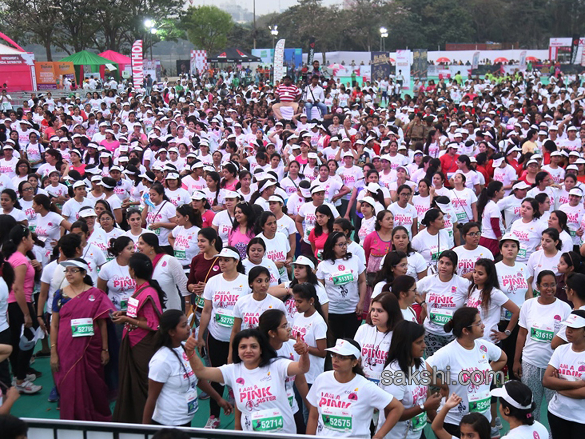 Pinkathon Run at Peoples Plaza  - Sakshi2