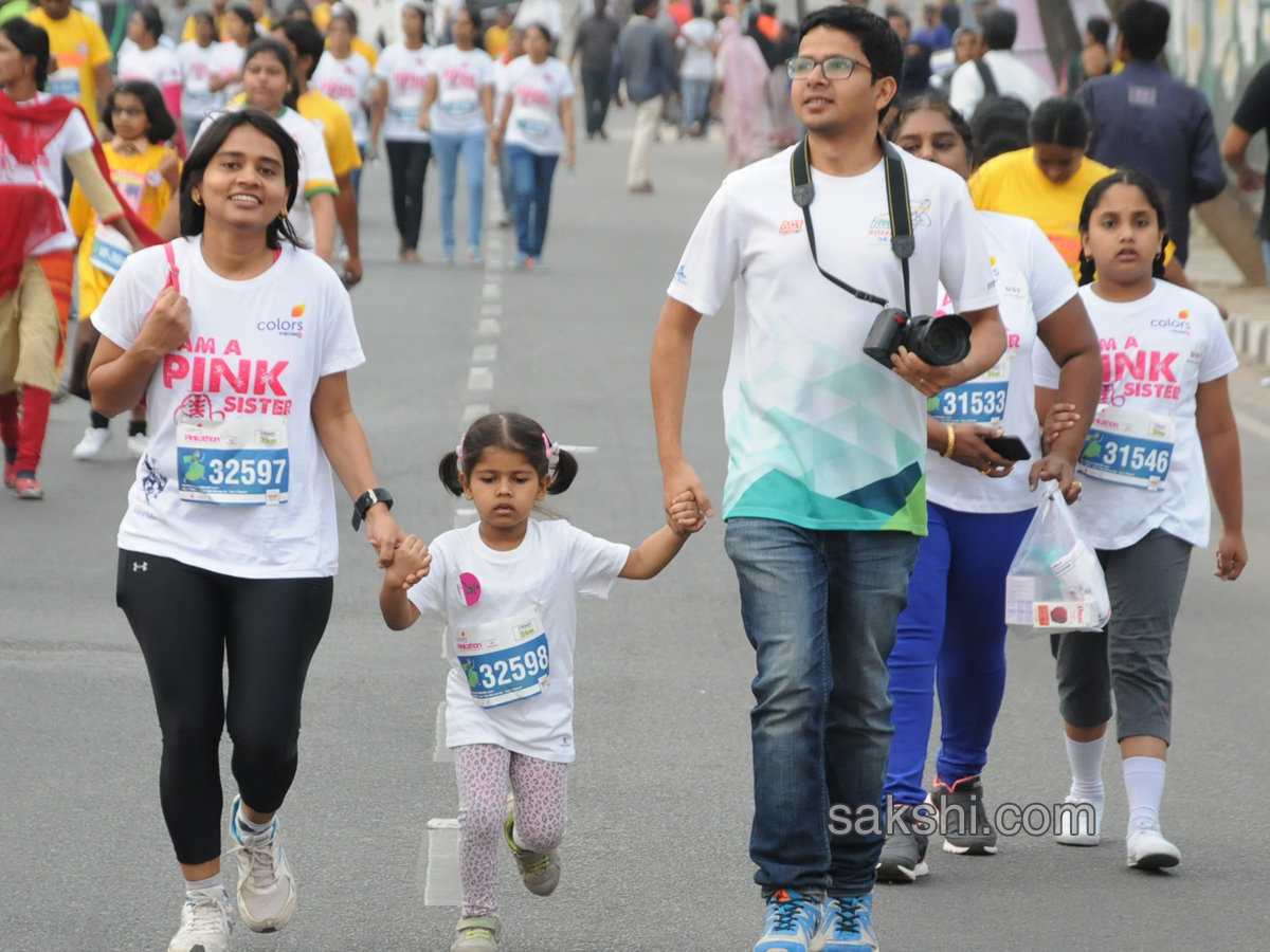 Pinkathon Run at Peoples Plaza  - Sakshi24