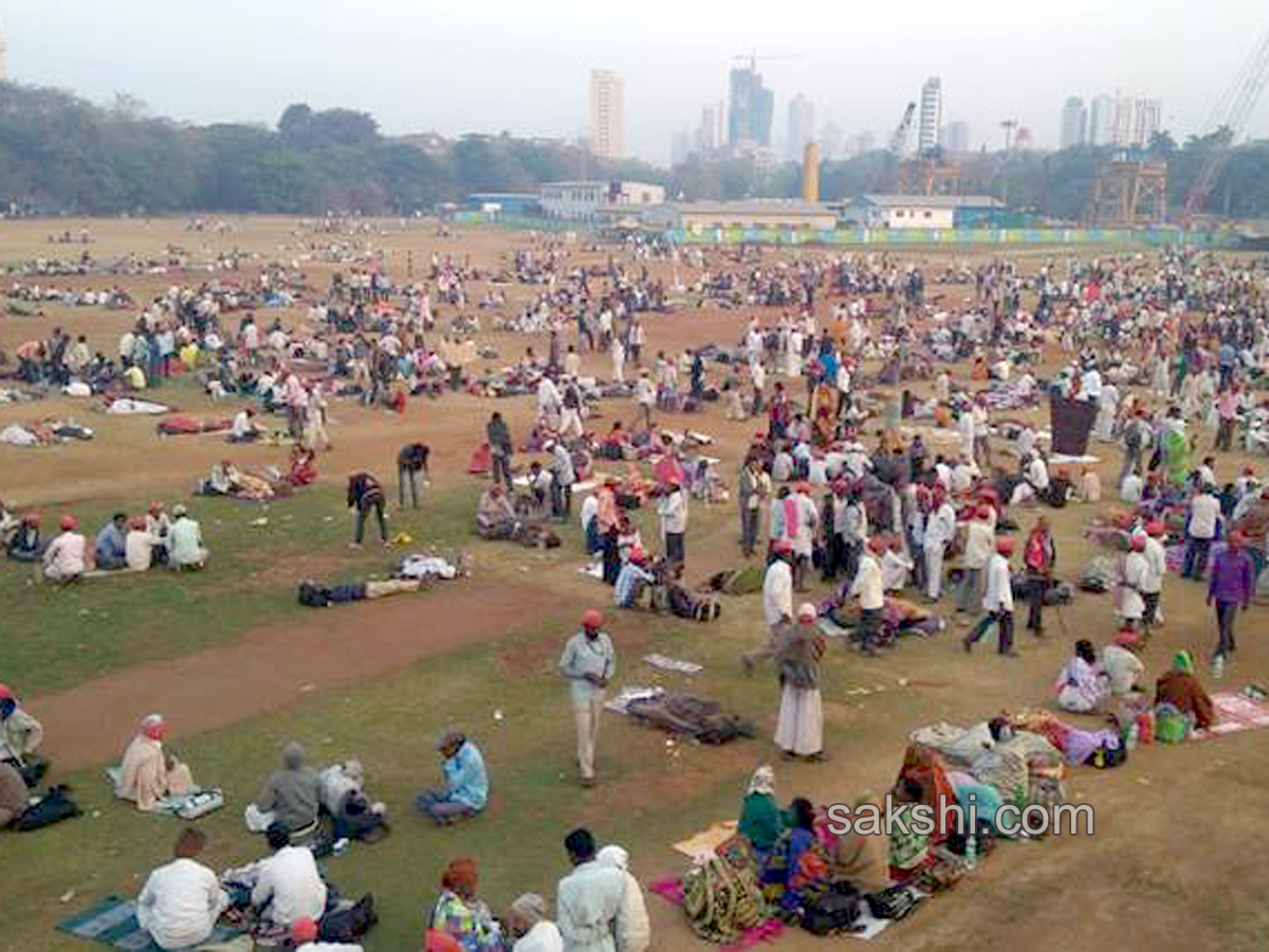 Maharashtra Farmers Protest Rally Reached Mumbai - Sakshi12