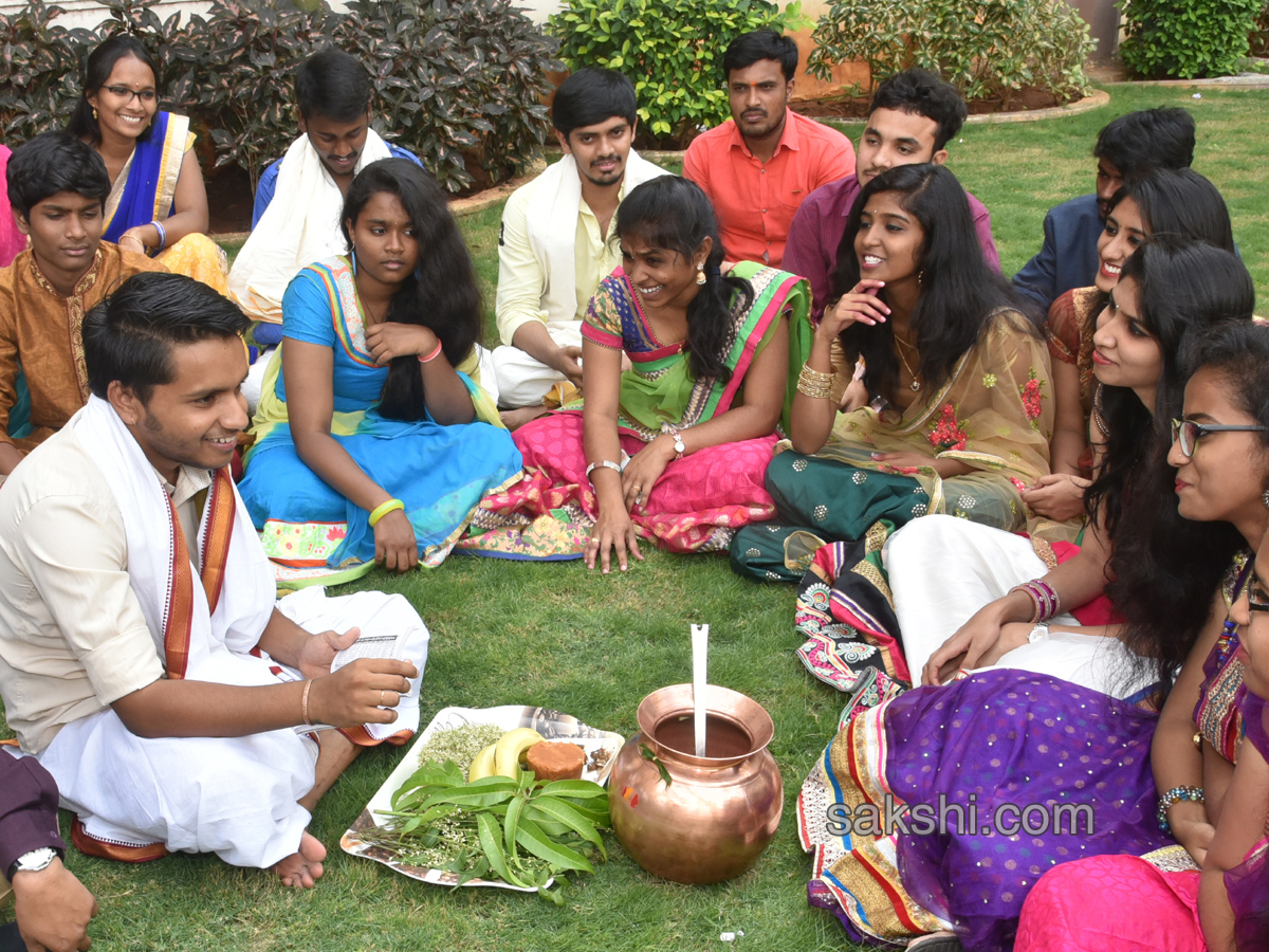 Ugadi 2018 Celebrations in MLRIT College - Sakshi5