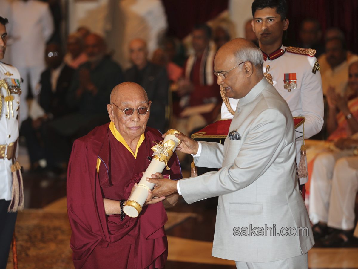 President Kovind confers the Padma Awards at Rashtrapati Bhavan - Sakshi10